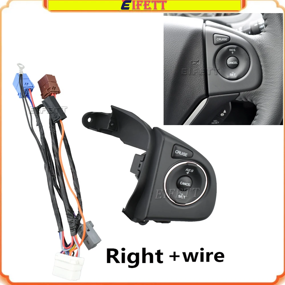 

Высококачественная многофункциональная кнопка управления аудиосистемой и круиз-контролем на руле для Honda CRV 2012-2016 годов выпуска