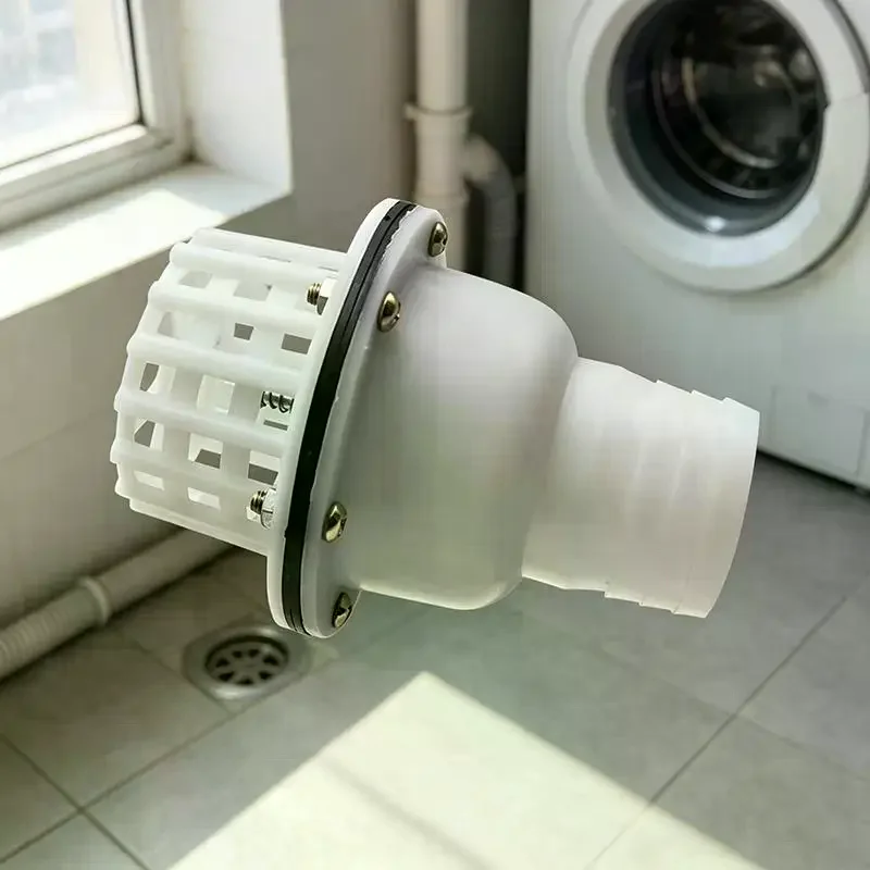 Foot Valve Or Check Valve 2-Inches 50mm /3-Inches 75mm Arge Bore Foot Valve Plastic Self-Priming Pump Bottom Valve Filter