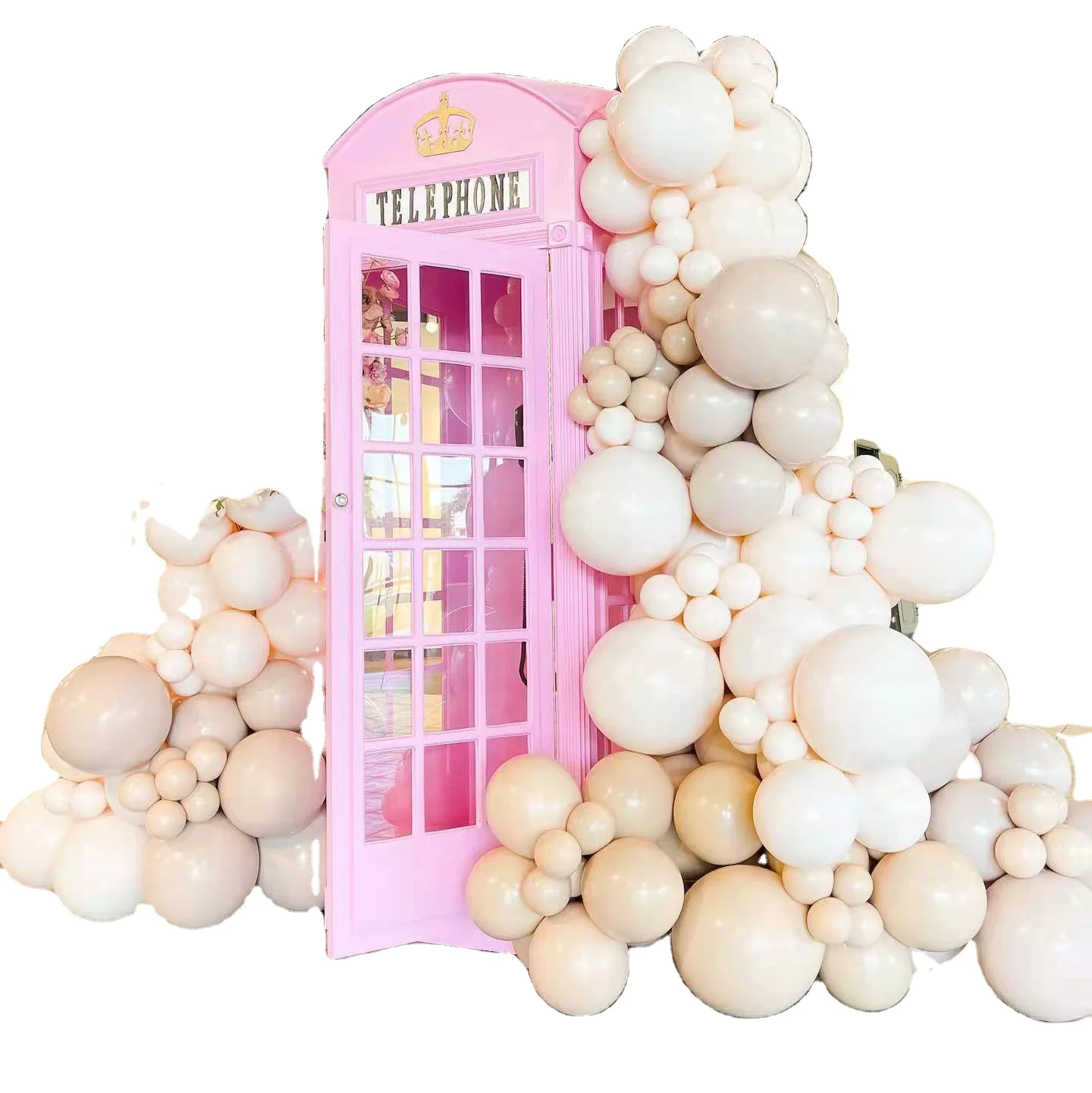 

British Style Phone Booth Retro British Factory Direct Sale Can Be Customized Outdoor London Telephone Booth