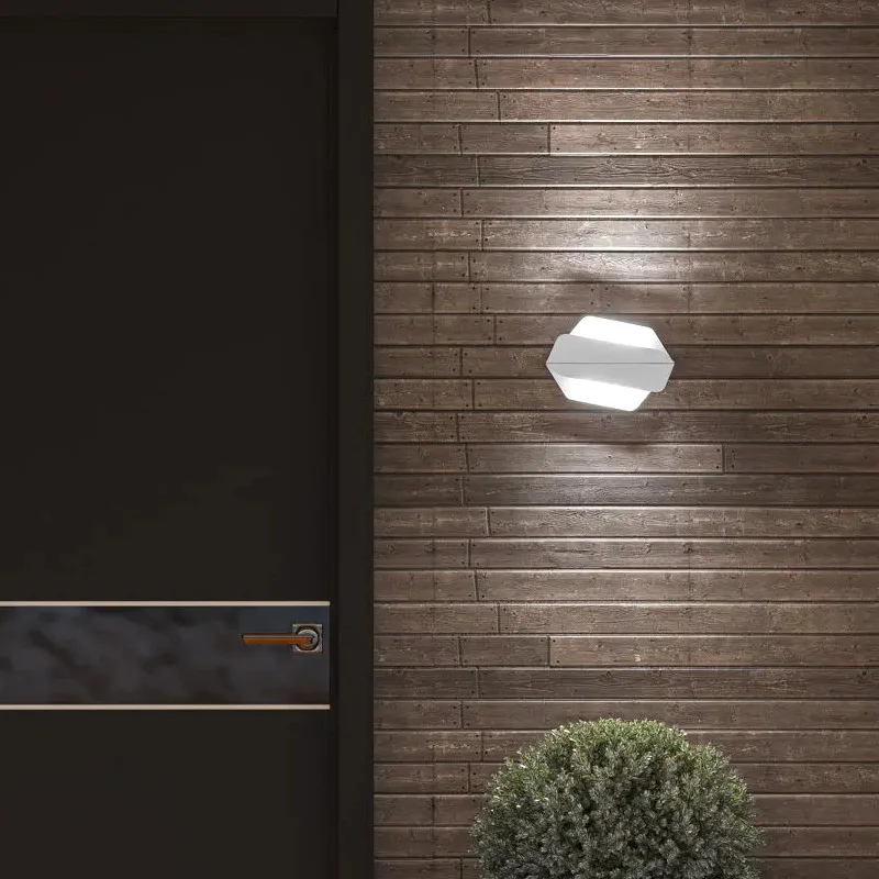 LED outdoor wall light waterproof garden light staircase aisle waterproof indoor light modern simple exterior wall