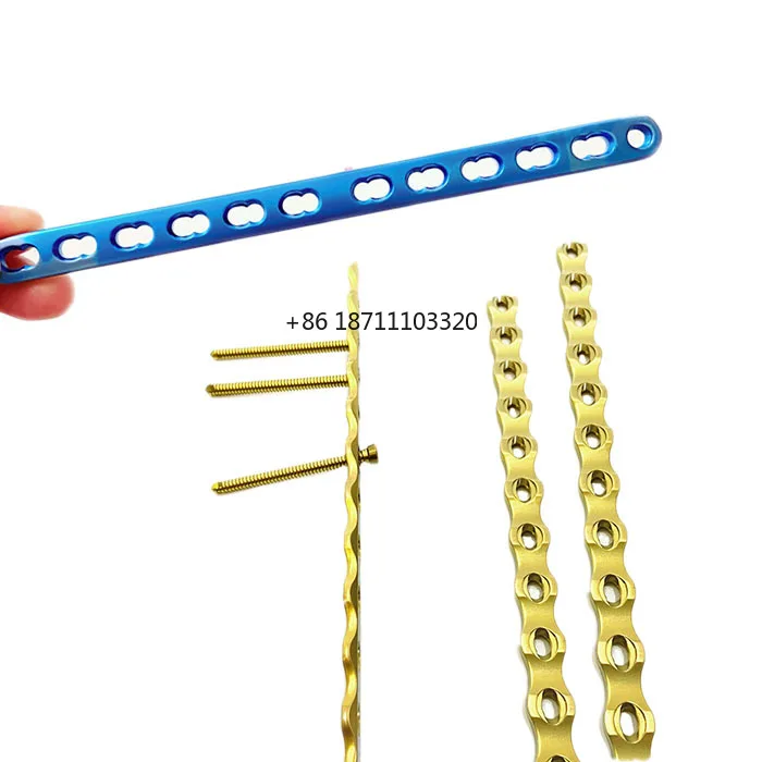Surgical Instrumment Plate Orthopedic Implant Bone Plate Locking Veterinary Titanium StainSteel Medical Animal Reconstruction