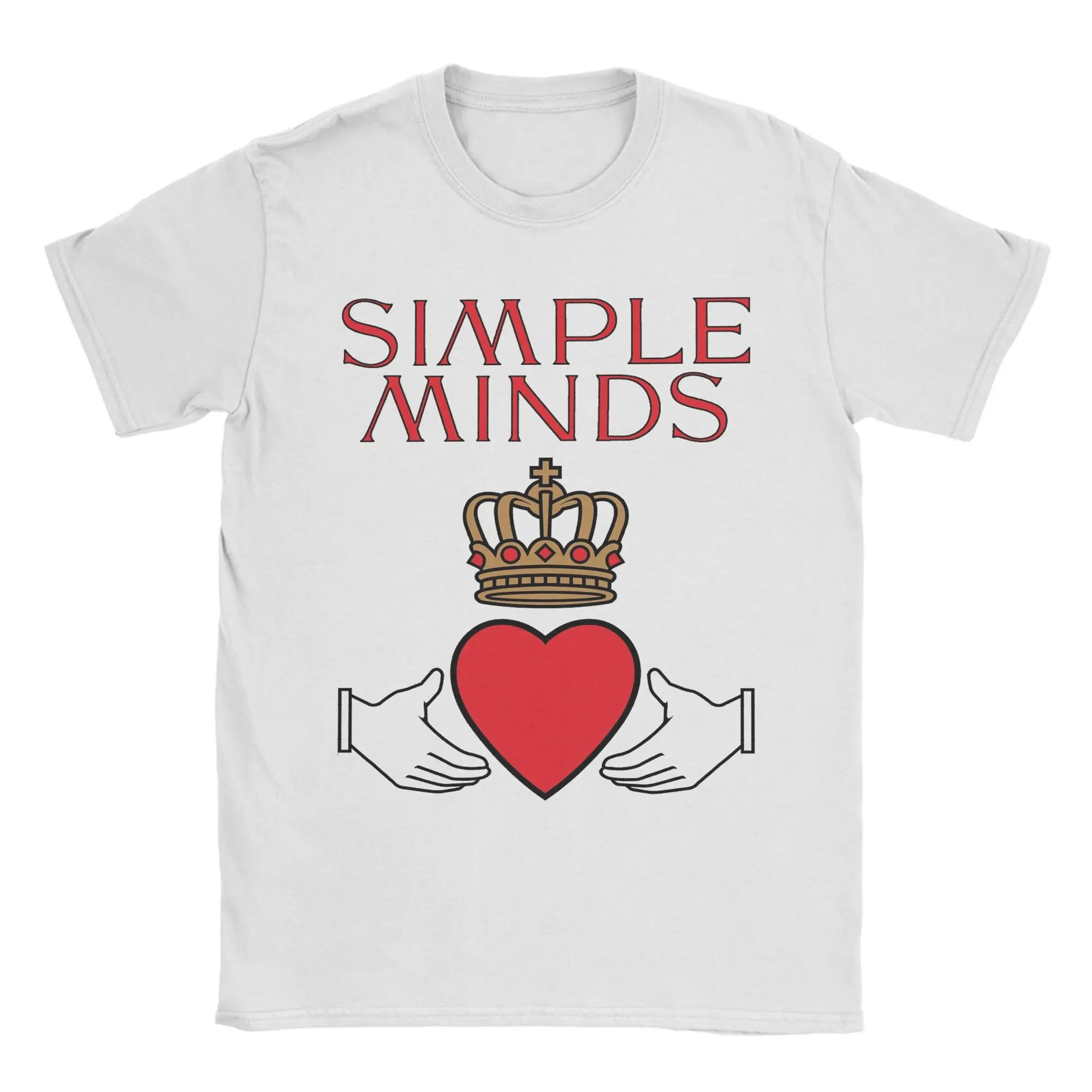 

Simple Minds Street Fighting Years Claddagh T-Shirt for Men Cotton Tee Shirt Round Collar Short Sleeve T Shirt Gift Idea Clothes
