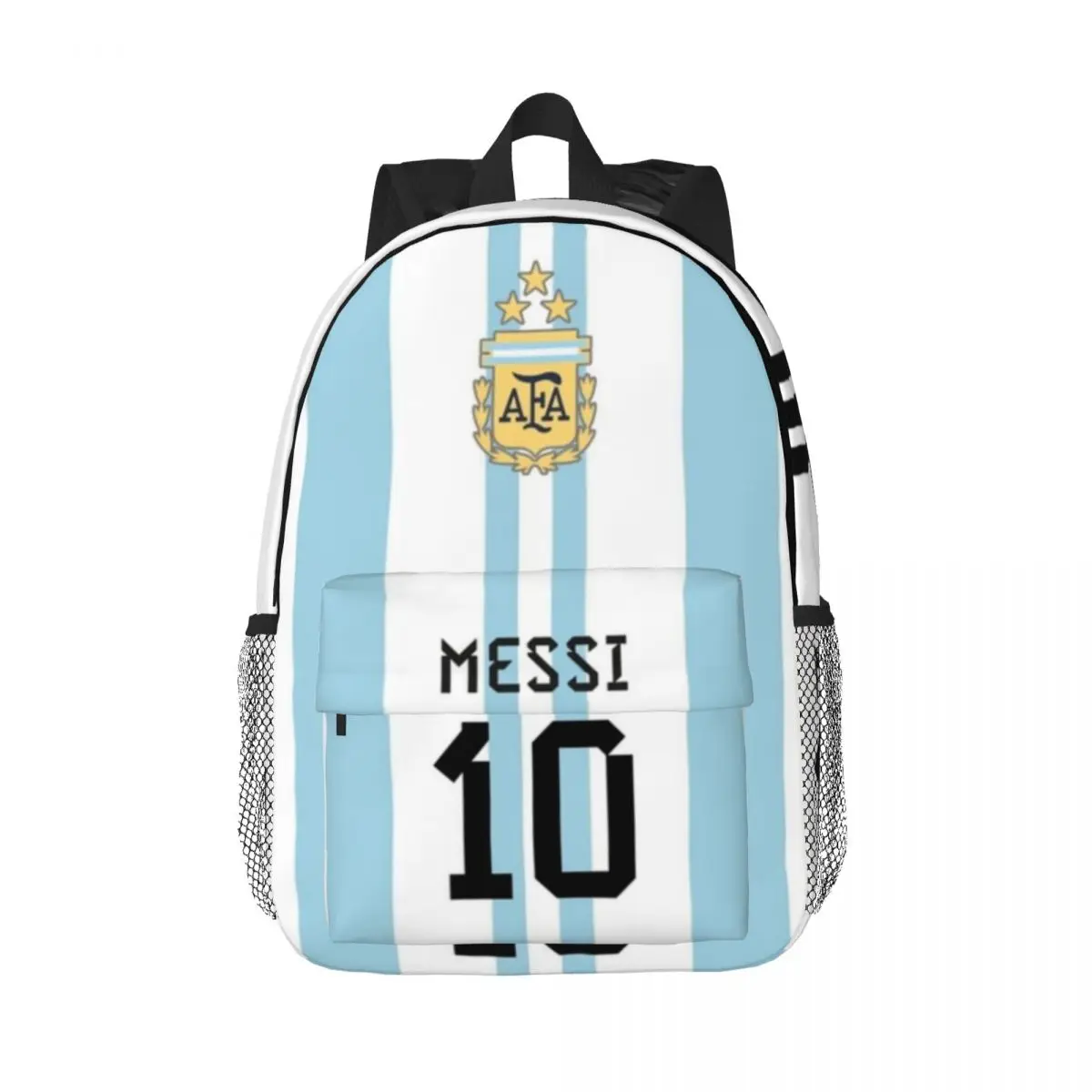 

Messi-10 Compact 15-Inch Backpack - Stylish Lightweight Bag Perfect for Students and Commuters