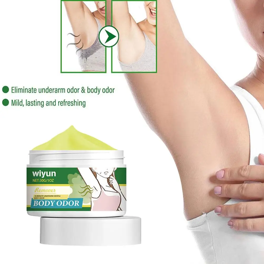 Armpit Odor Removal Cream Underarm Bad Smell Sweating Removal For Man Woman Body Refreshing Lasting Aroma Skin Care Deodorant