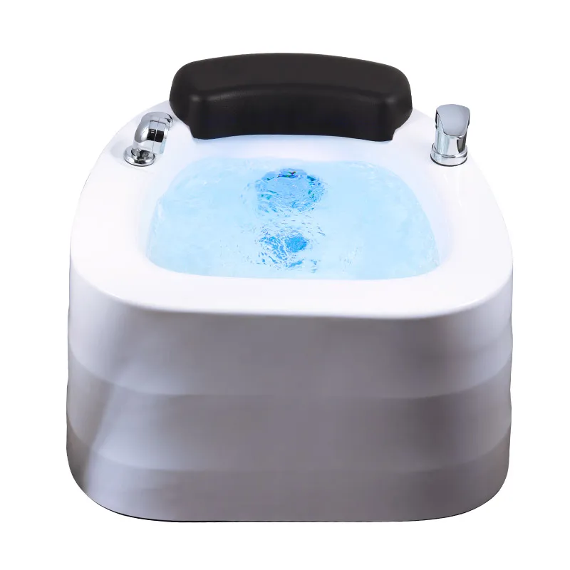 Foot SPA Basin New Factory Wholesale Beauty Salon Furniture Luxury Foot Massage Pedicure Basin Footbath