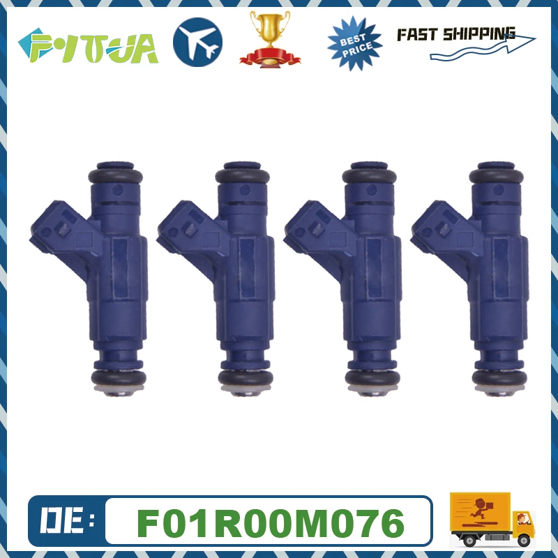 

4 шт. топливный инжектор F01R00M076 для Daihatsu pyзар 1997-2000 для Changan CS35 Китайский клапан двигателя автомобиля протестирован Новый
