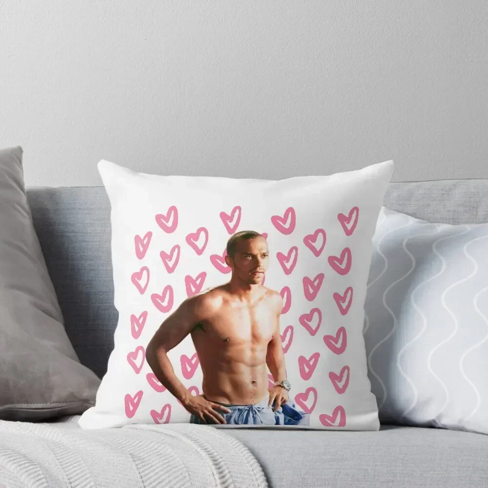 Avery (Jesse Williams) Throw Pillow christmas ornaments 2025 Sofa Cushions Covers New year pillow