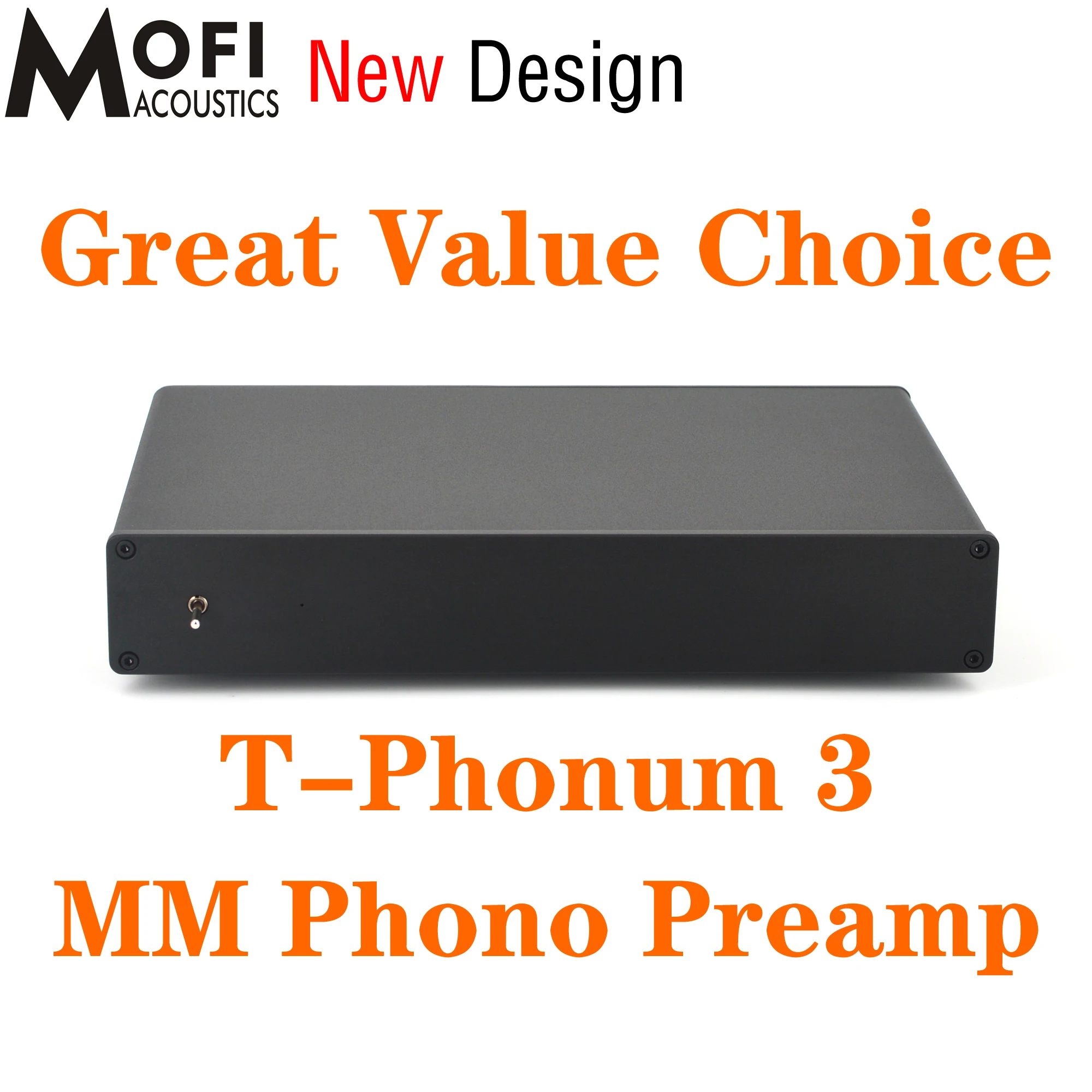 Great Value Choice – Newly Designed T-Phonum 3 MM Phono Preamp with RIAA Equalization