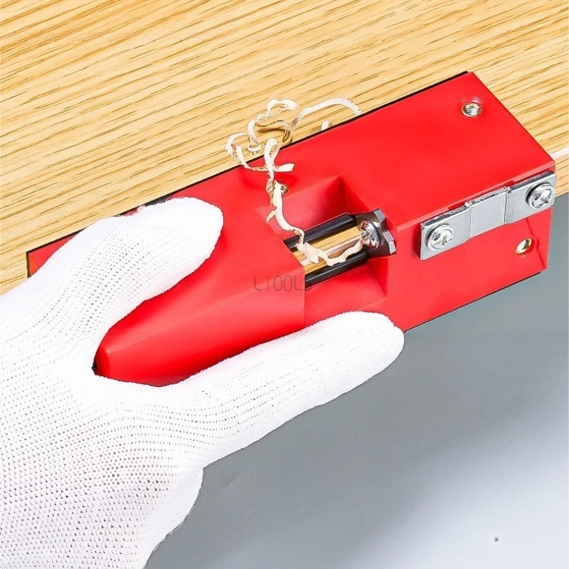 

Woodworker Edge Banding Manual Trimmer Gypsum Board 90 Degree Chamfering Tool Multi-functional Wood Board Arc Trimming Planer