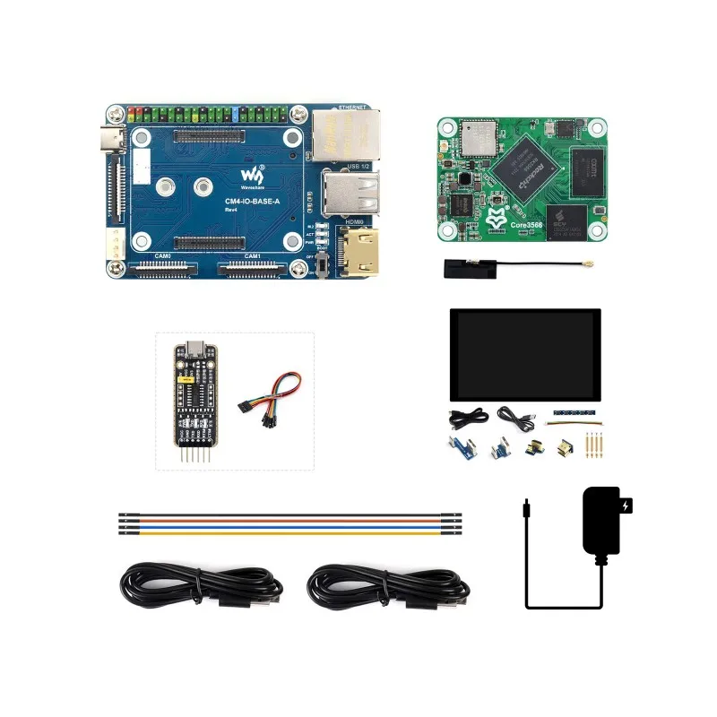 Imagem -02 - Rockchip Rk3566 Módulo Kit Processador Quad-core Compatível com Framboesa pi Cm4