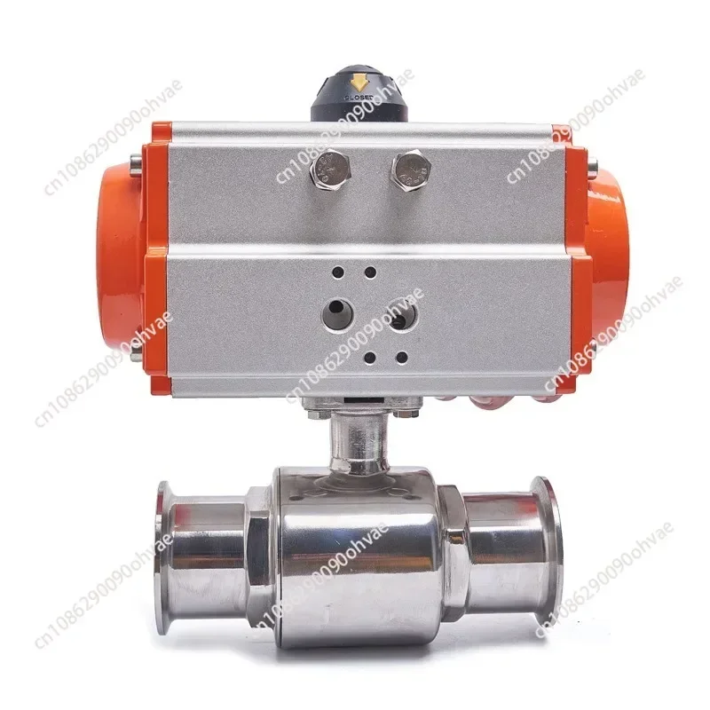 Pneumatic Single Acting Air Actuated Sanitary Ball Valve