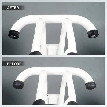 Für Yamaha Blaster 200 Frontstoßstangen-Dämpferkappe YFS200 YFS200SE Special Edition ATV-Zubehör 1988–2006 2005 2004 2003 2002