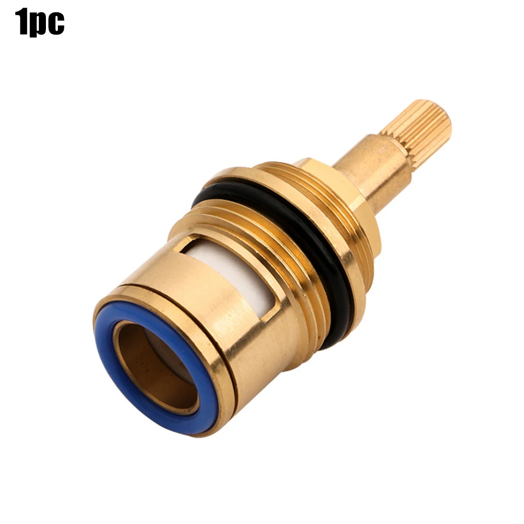 Kit Set Ceramic Valve Copper Core Switch Smooth Valve 62.5*23.5mm Ceramic Copper Body Copper body Faucet Filter