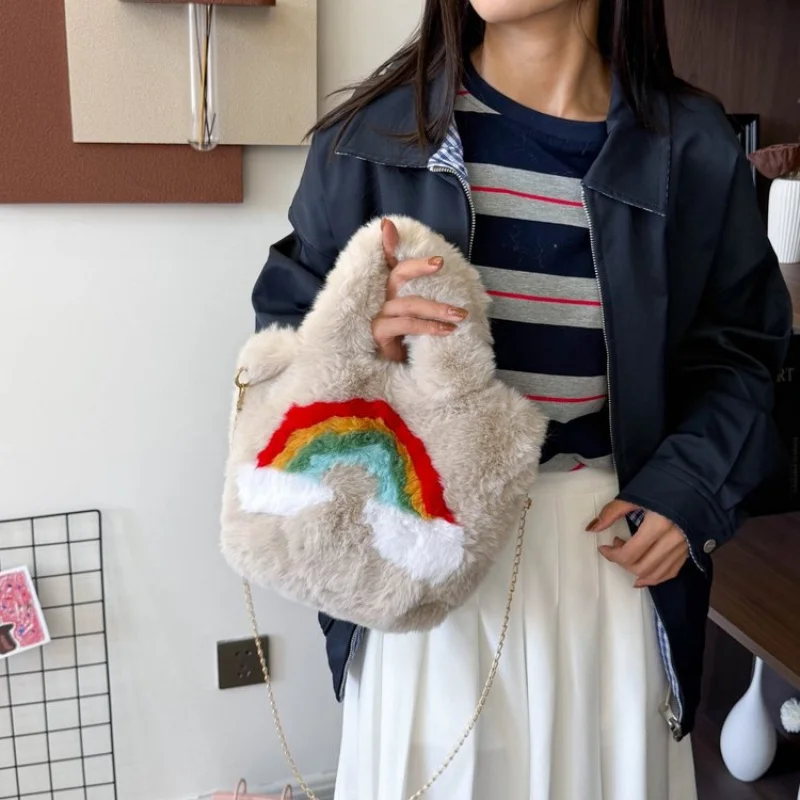 

Fashionable Canvas Crossbody Bag Women Breathable Fabric Magnetic Pocket Letter Pattern Lightweight All-Match Travel Bag​