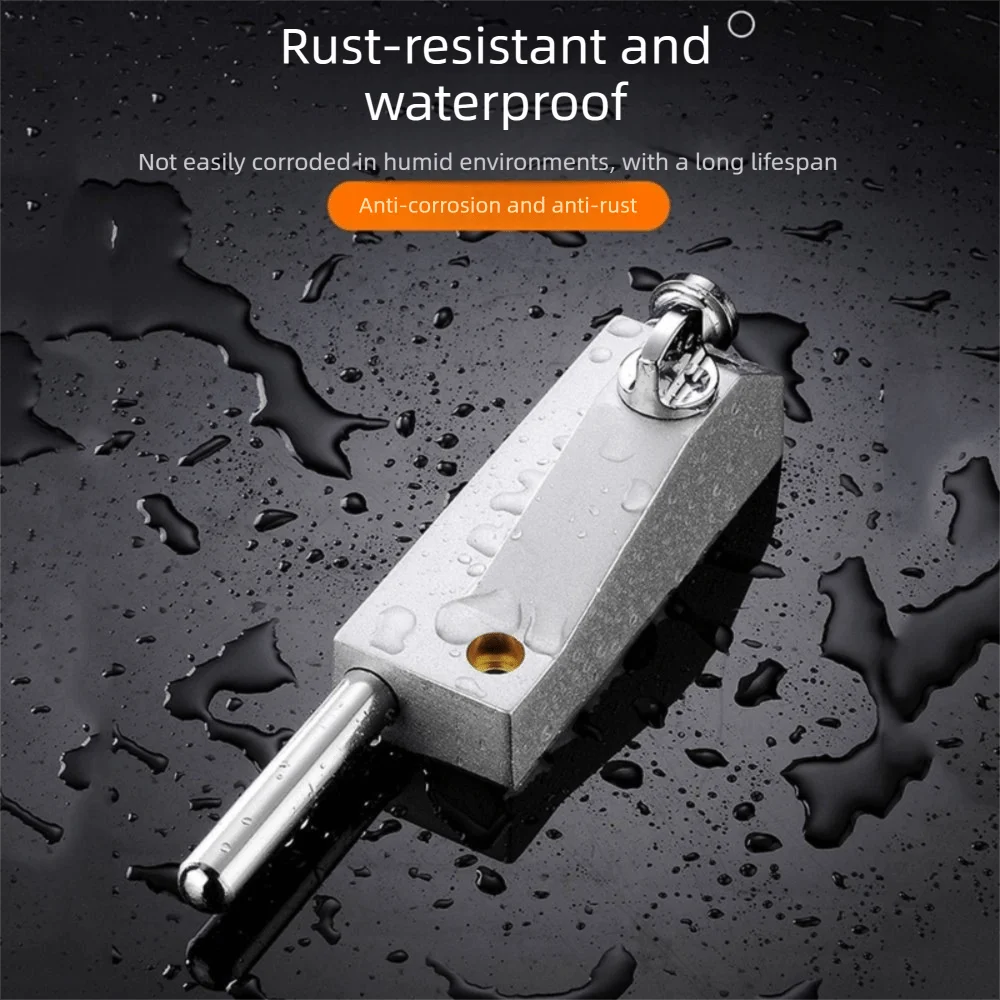 

Aluminum Alloy Framed Door Lock Double Door Lock Revolving Lock Invisible Double Lock Anti-Theft Floor Bounce Door Lock