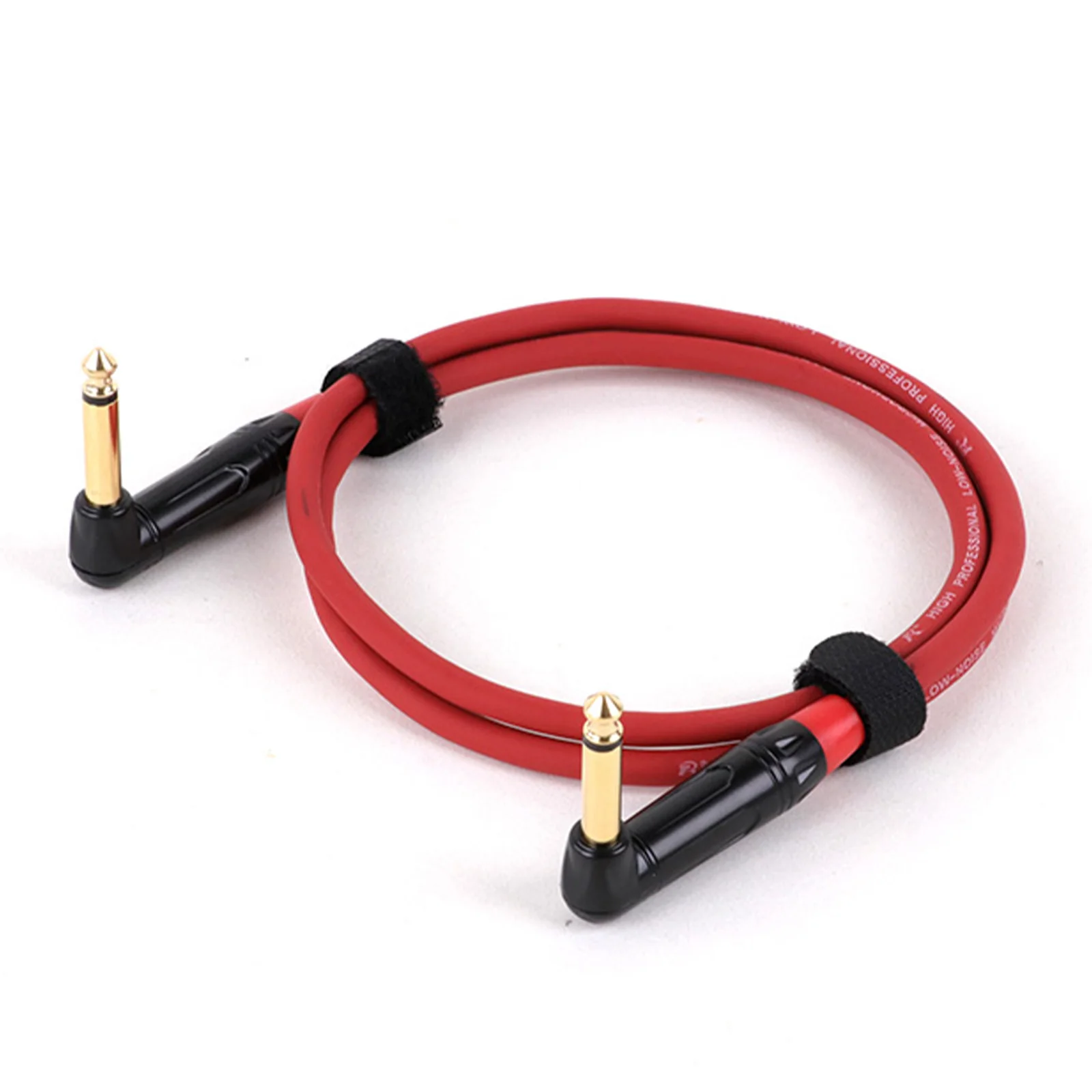 Instrument kątowy jack 6,35 mm kabel mono pozłacany 0,3 m 1 m 2 m 3 m 5 m 8 m 10 m kabel męski do męskiego do gitary basowej klawiatury — zdjęcie produktu 7