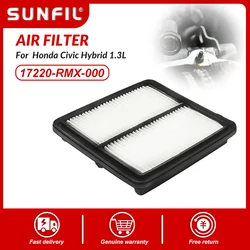17220-RMX-000 Air Filter for Honda Civic Hybrid 1.3L 2006 2007 2008 2009 2010 2011 