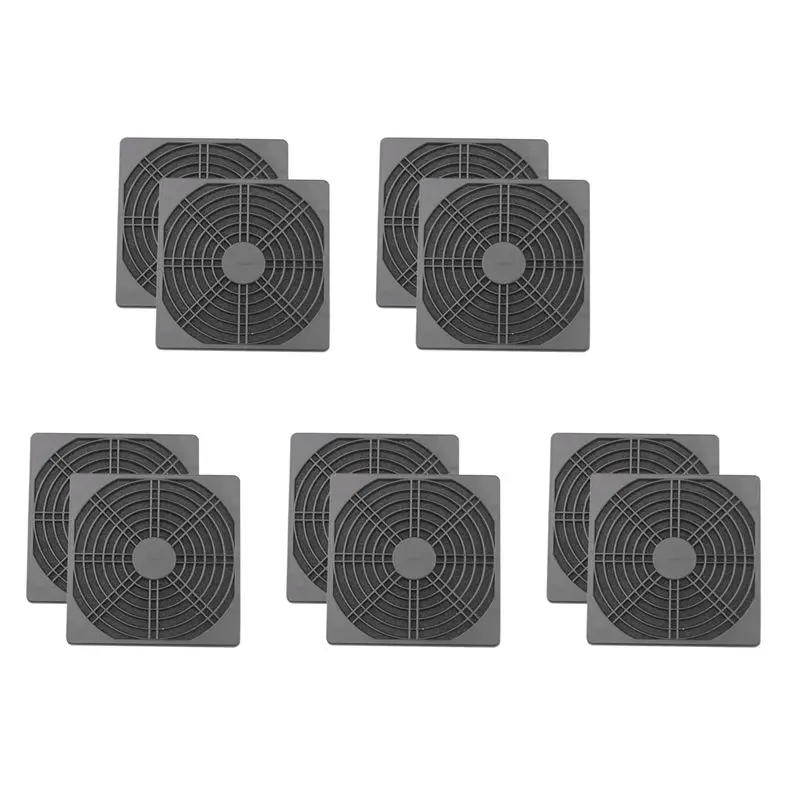 AA05 10 قطعة منفاخ الغبار الحرس ABS الكمبيوتر التهوية شواء 120 مللي متر مروحة تصفية مروحة غطاء شبكي أداة خالية مصفاة مروحة #1