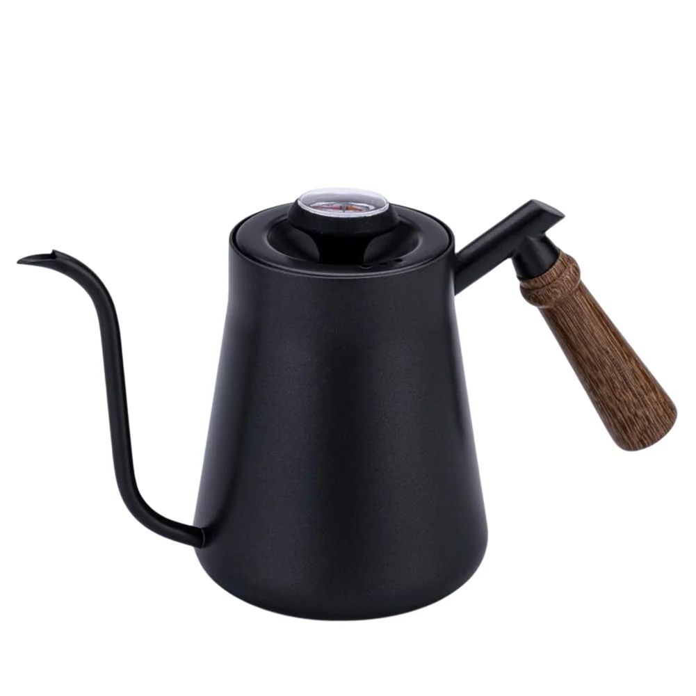 Imagem -06 - Despeje sobre Chaleira de Café Gooseneck Spout Cafeteira Gotejamento Cafeteira Longo Estreito 650 ml 850ml Aço Inoxidável