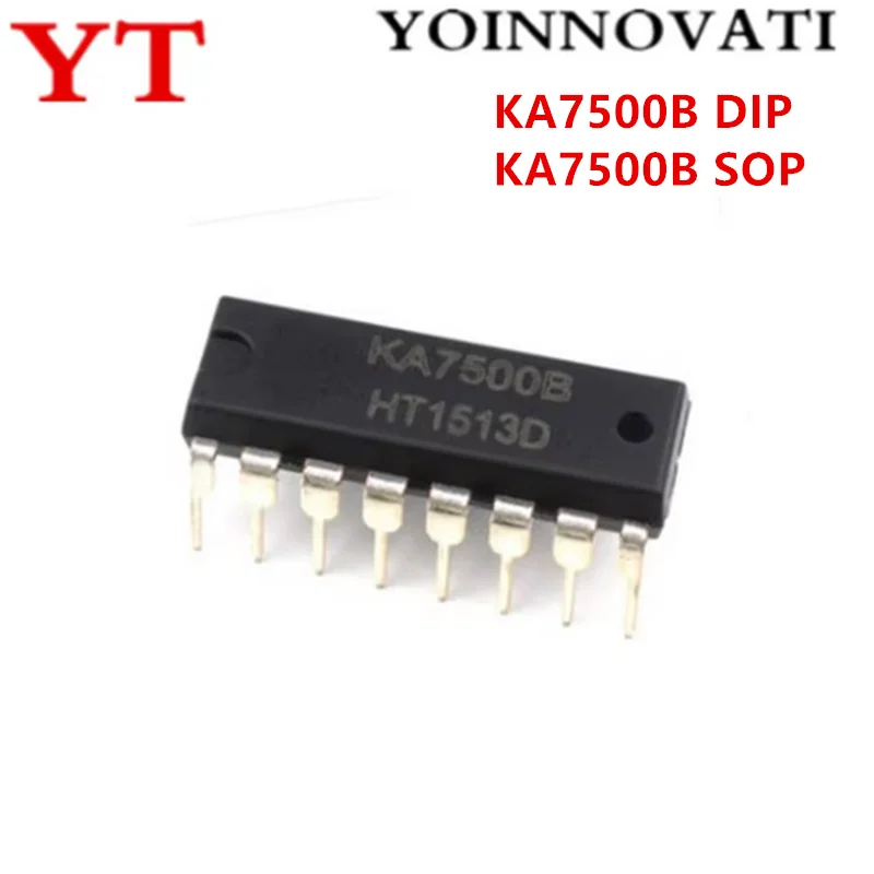 5PCS KA7500B KA7500 7500 DIP16 SOP16 IC Best quality