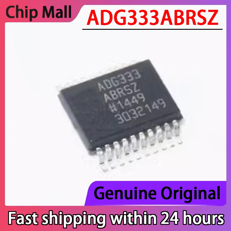 

1PCS ADG333ABRSZ Silk Screen ADG333 Analog Switch IC SSOP-20 Brand New Original Stock