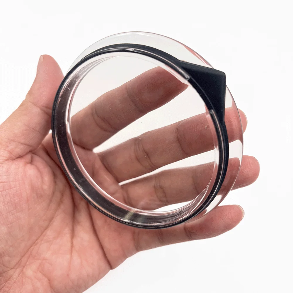 For Daily Coffee Making Milk Frother Lid Frother Lid Seal Transparent PCTG Plastic Material Heat Resistant Design