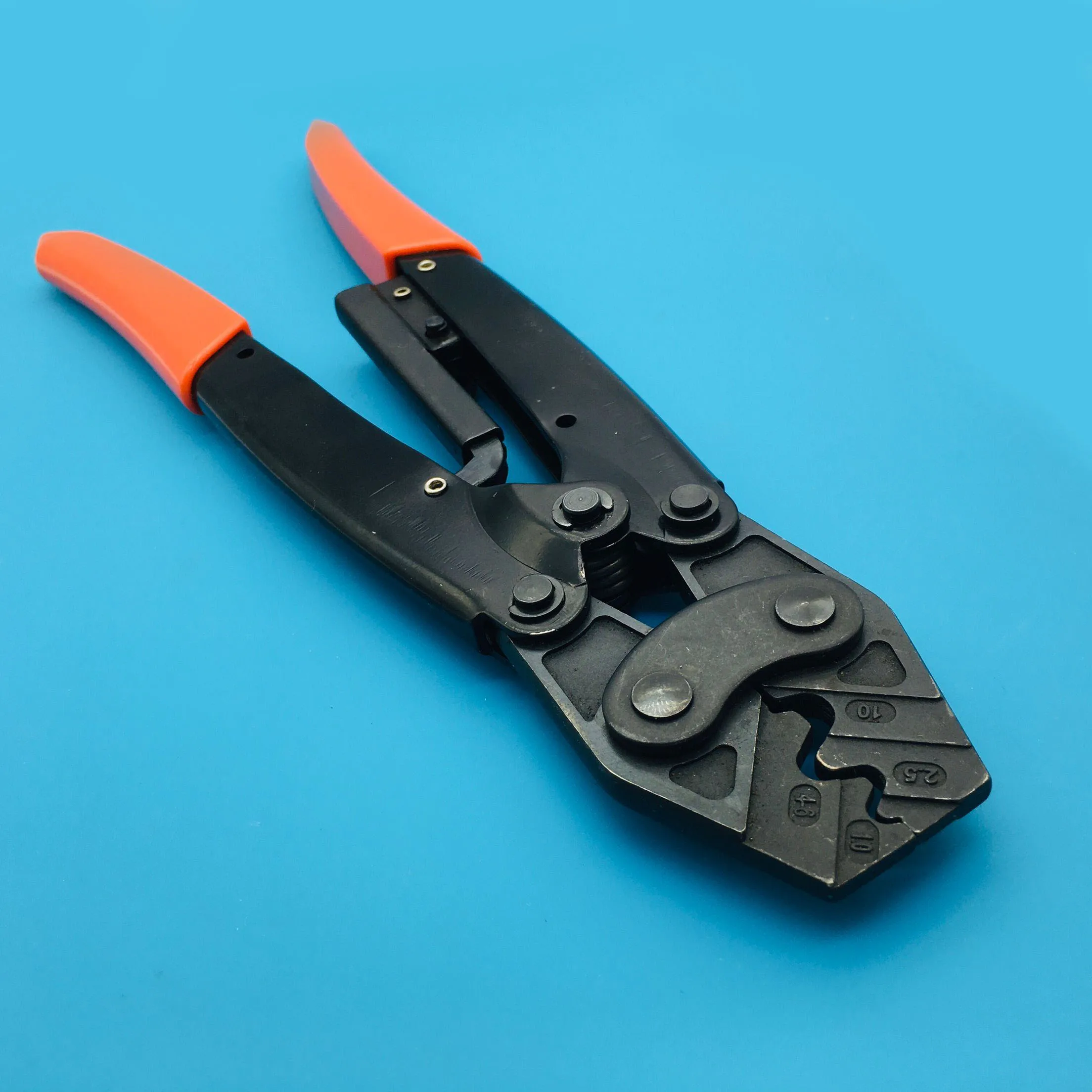 1.0-10mm² Cable Battery Lug For Anderson Plug Crimping Crimper Tool Terminal Crimping Tools Pliers Rachet Crimping Pliers