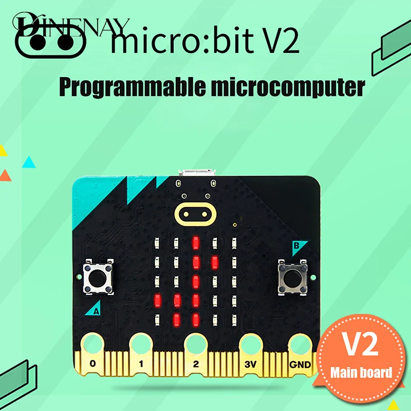 Micro：Bit V2 Micro Bit Go Edition BBC Microbit For Kids DIY Development Board BBC Microbit V2.0Board