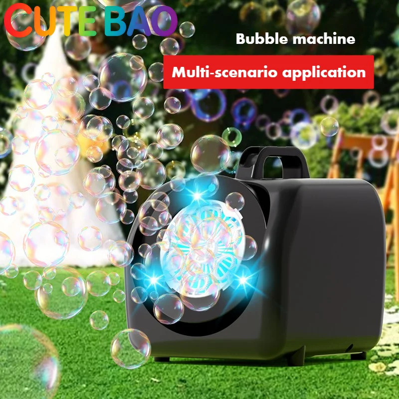 Automatische Seifenblasenmaschine, verbesserte Seifenblasenmaschine, Seifenblasen pro Minute, Seifenblasen für Kinder, tragbare Seifenblasenmaschine, Kinderspielzeug