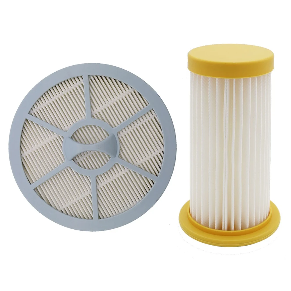 Compatible for Philips FC 8260 8261 Gemini Vacuum Cleaner Cylinder and Round Hepa Filter Set