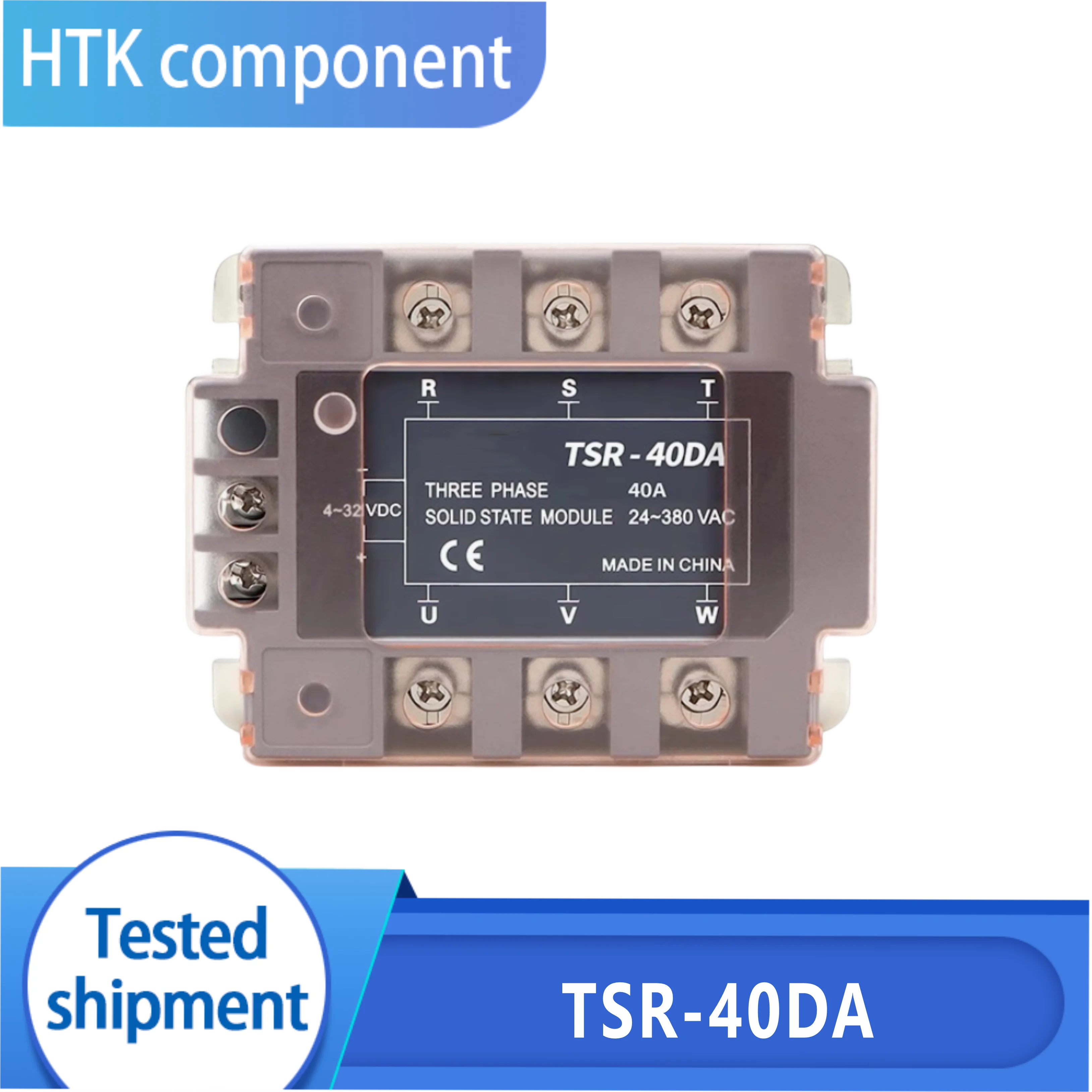Original TSR-40DA TSR-50DA TSR-75DA TSR-25DA Three Phase Solid State Relay