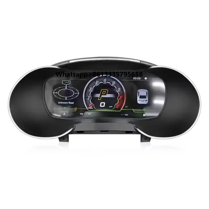 

Car Upgrade LCD Dashboard LCD Instrument Display Auto Speedometer Linux System Digital Cluster for A3 2014-2020