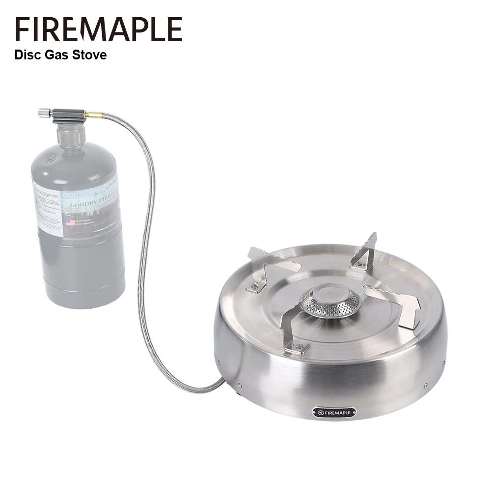 Fire Maple Disc Gas Stove Propane Remote Gas Burner 3500W Large Stable Base High-Power Outdoor Stove for Car Camping Overlanding
