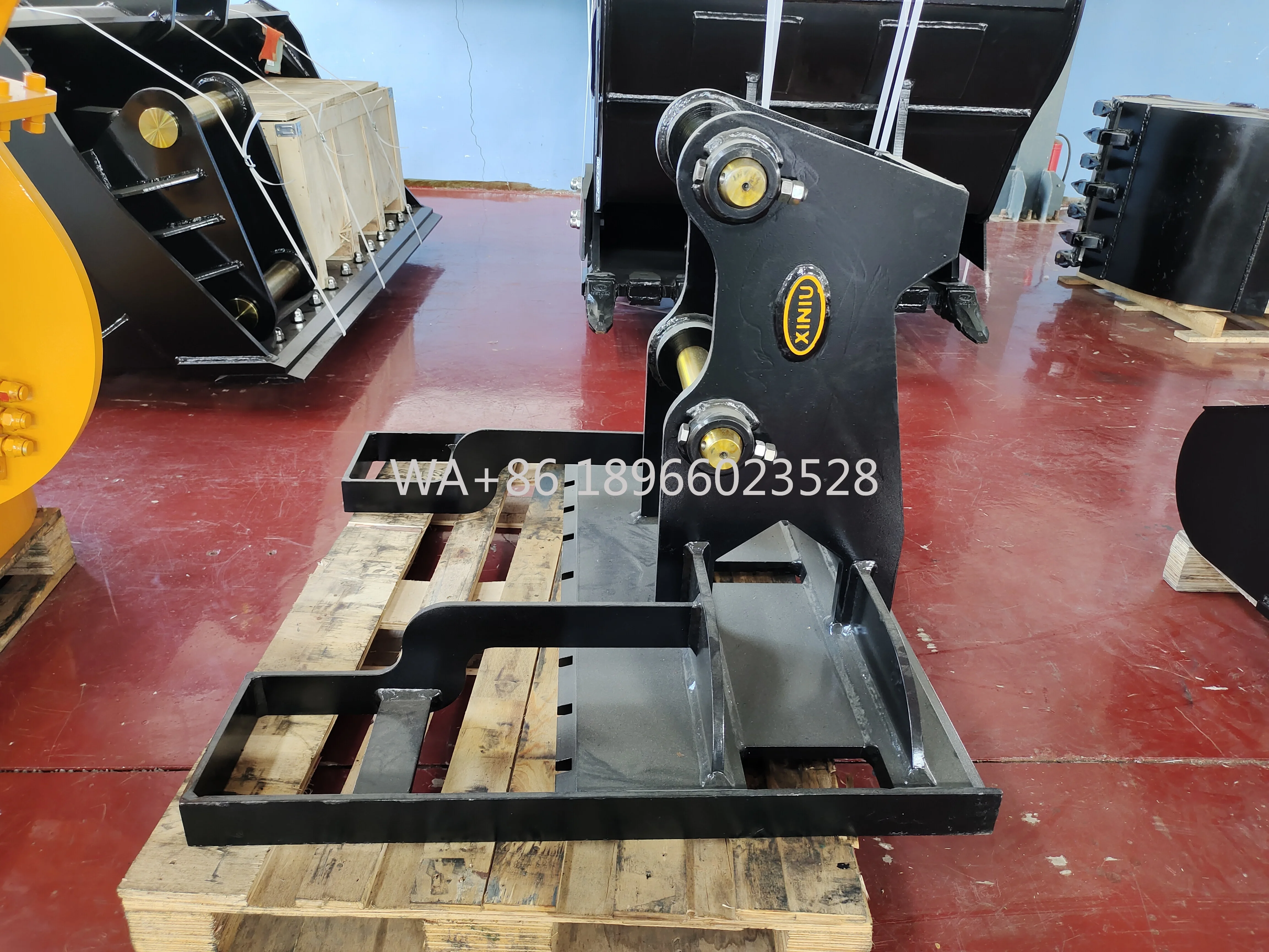 1-40톤 굴삭기용 중장비 팔레트 포크 - 18개월 보증 - 고강도 합금 구조