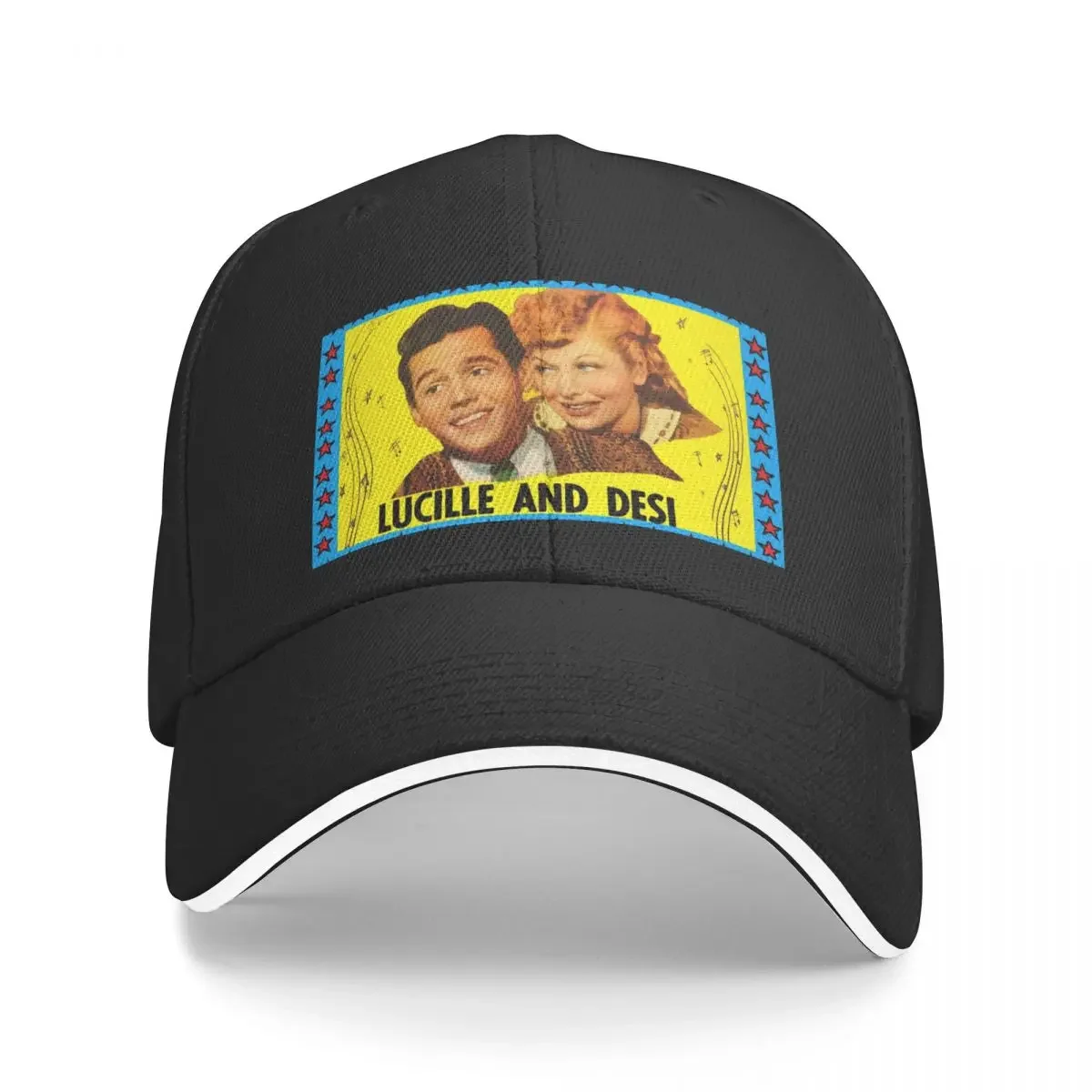 

LUCILLE BALL Desi Arnaz 1940 Baseball Cap Beach Wild Ball Hat Fishing cap Sun Hats For Women Men's