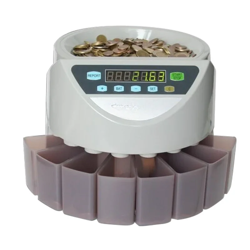 

XD-9002 baht, Japanese coin sorter, coin counting machine, European, American, British, South East Asia and other multinational