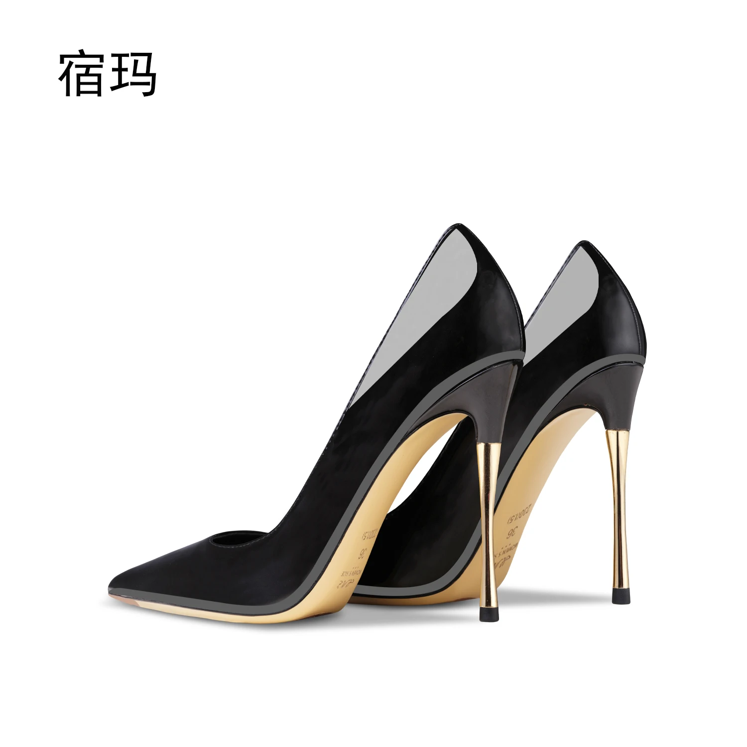 2022 New Women Pumps Sexy High Heel Shoes Thin Heel Pointed Toe Genuine Leather Party Prom Wedding Shoes Evening Dress Shoes 33