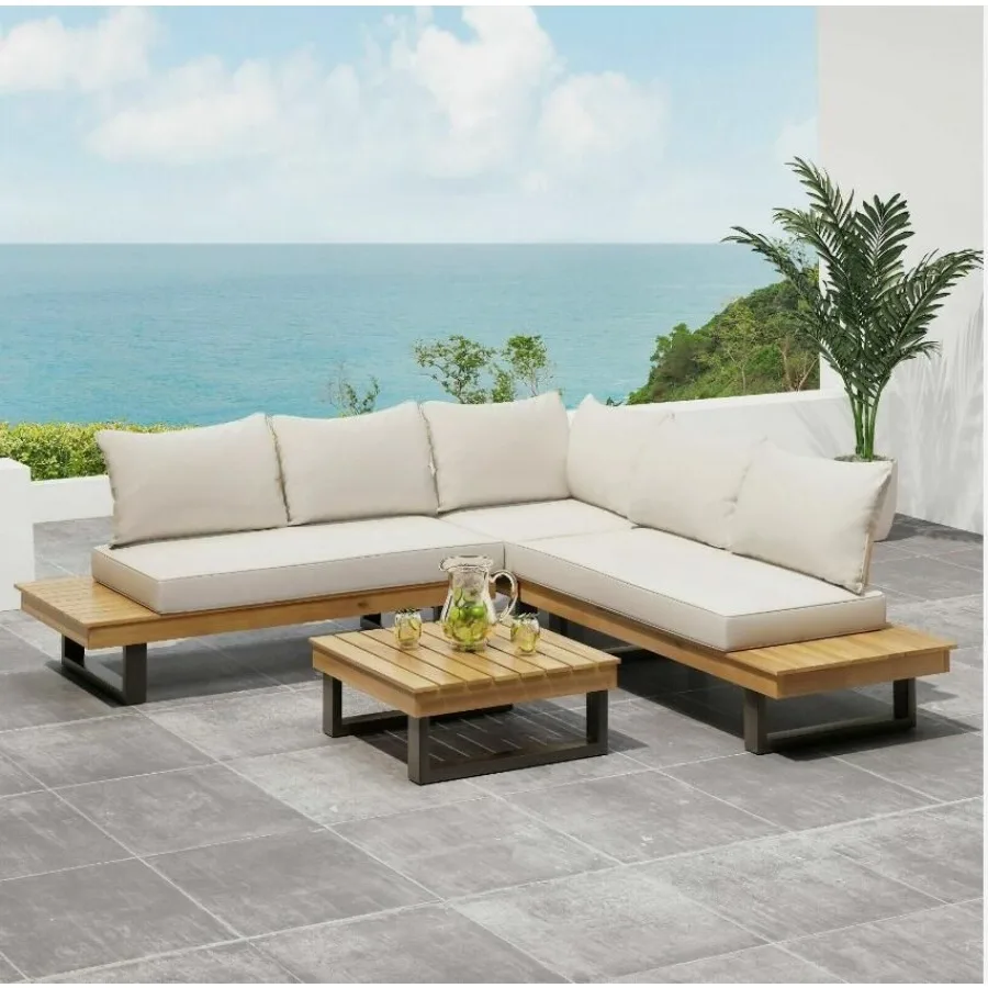 

SEBASTIAN 4PIECE SOFA SET BEIGE
