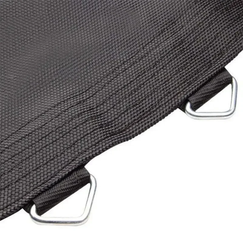 Replacement Trampoline Mat 6FT 8FT Elastic Trampolines Round Jumping Mat Net Cloth Trampoline Pad for Round Trampolines Black