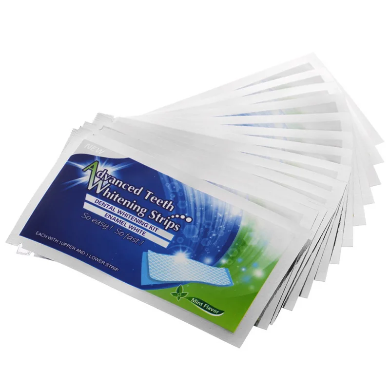 Professional Gel Teeth Whitening Strips Bleaching Mouth Odour Removal Stain Bad Breath Oral Hygiene Care Dental Whitening Tools