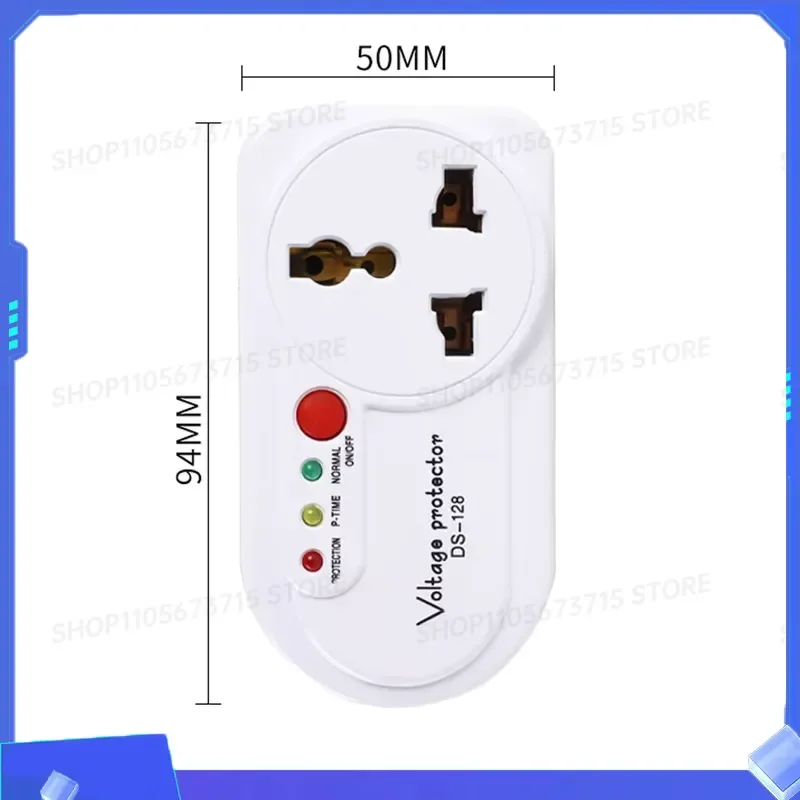 for FOREU Electronic Voltage and Surge Protector for Refrigerator Single Outlet 16A Over Under Voltage Protector with