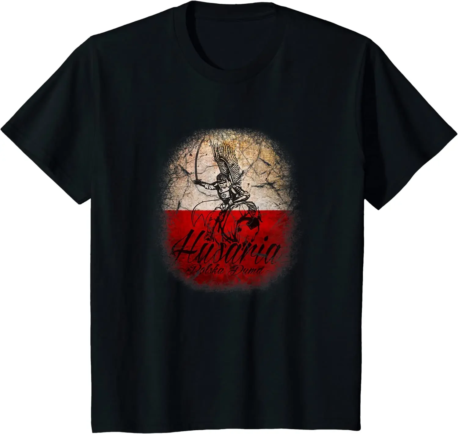 

Polska Husaria Hussar Warrior Polish Flag Heritage Men T-Shirt Short Sleeve Casual Cotton O-Neck Summer Shirt