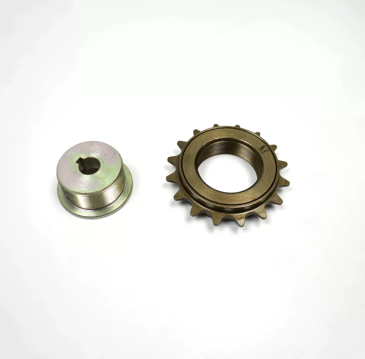 16T left drive flywheel with flywheel base 410 chain for motor reduction motors MY1018 and MY1016Z