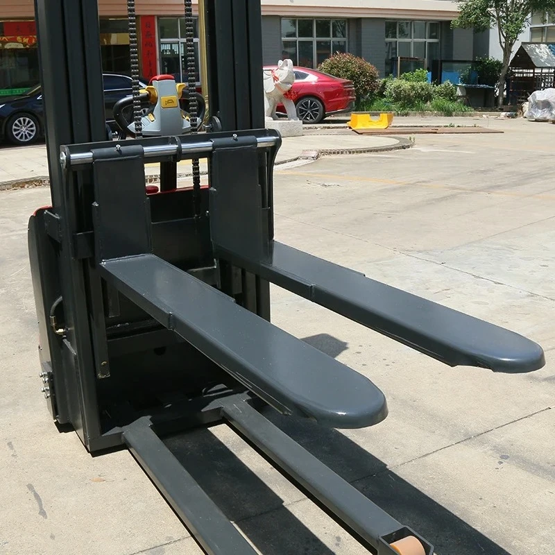 Lifting 2000kg Self Loading Portable Forklift Electric Stacker with 5.5m Lifting Height FOB CE Stable Durable Safe