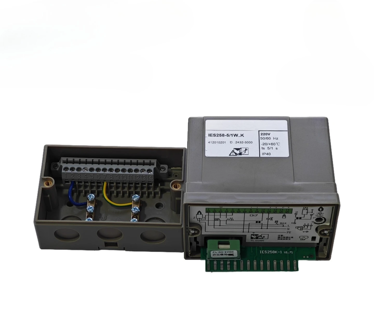وحدة تحكم بالإشعال IES258K وحدة تحكم في الموقد IES258-5/1W.. شعر المصنع مباشرة