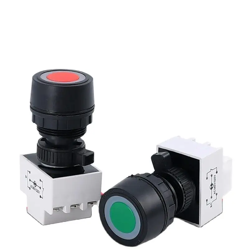 Explosion Proof Anti-corrosion Button with Light BA8030 Self-resetting Switch