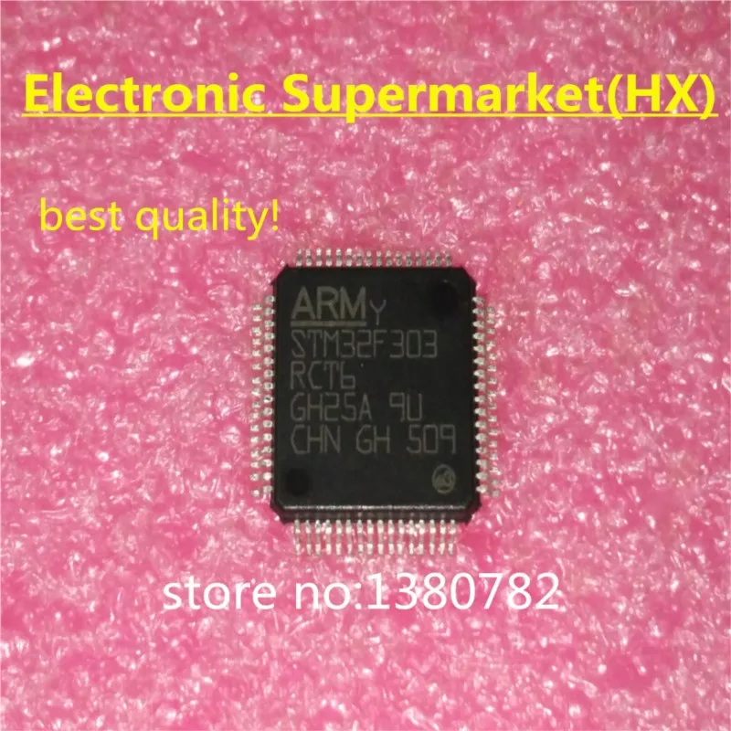 

Free Shipping 5pcs-20pcs STM32F303RCT6 TQFP-64 IC In stock!