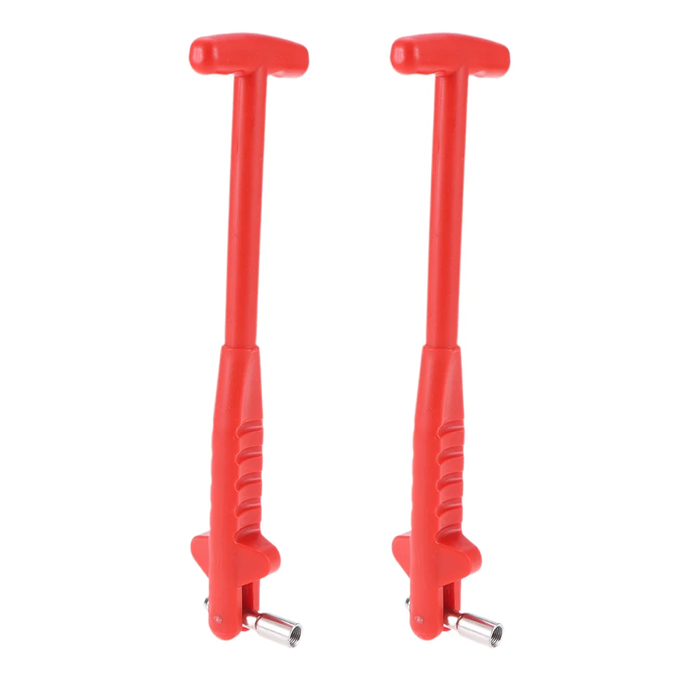 

2 Pcs Valve Lever Car Repair Tool Valves Removal Tire Stem Installation Plastic Puller