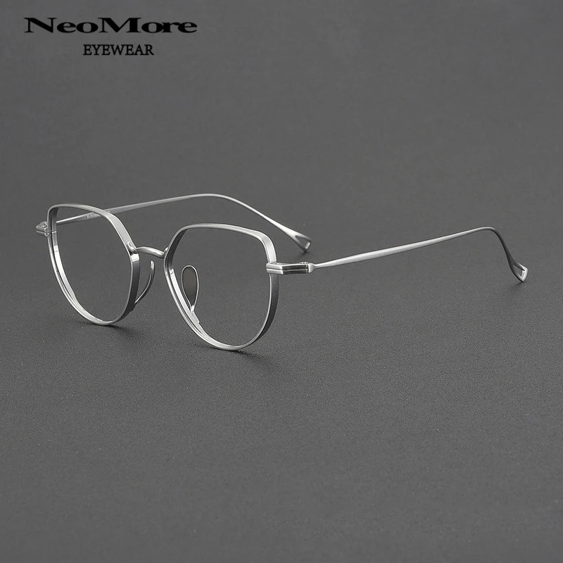 

Ultra Lightweight Pure Titanium Frame Eyeglass Frame Customized Prescription Glasses Progressive Eyeglass Frame Eyewear