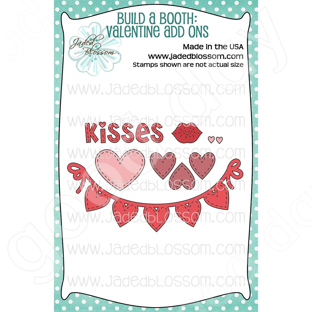 2023 New Valentine's Day Add Ons Metal Cutting Dies Scrapbook Diary Decoration Embossing Template Diy Greeting Card Handmade